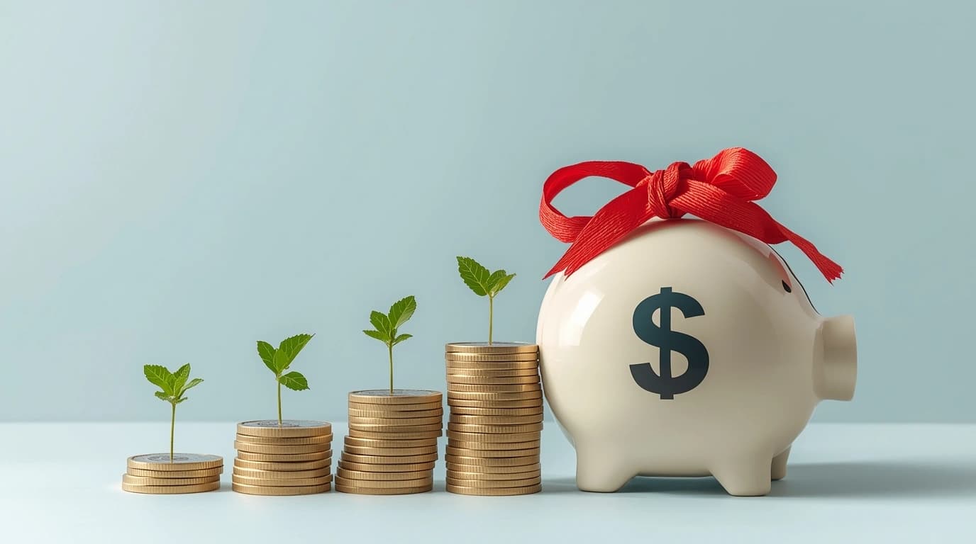 Financial planning for beginners guide showing budgeting charts, savings goals, and financial calculator tools for 2025